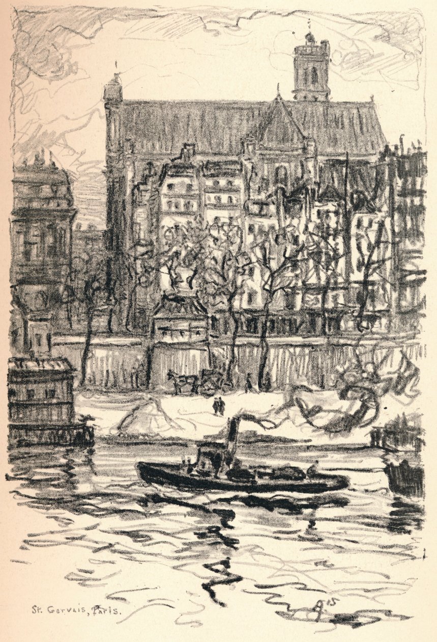 Saint-Gervais, 1915 autorstwa Frank Milton Armington