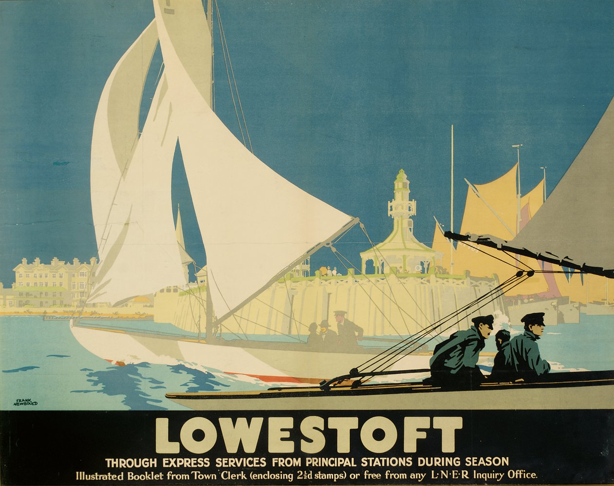 Lowestoft (kolor lito) autorstwa Frank Newbould