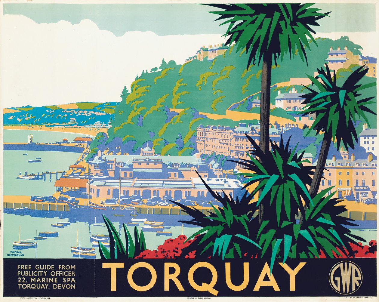 Torquay autorstwa Frank Newbould