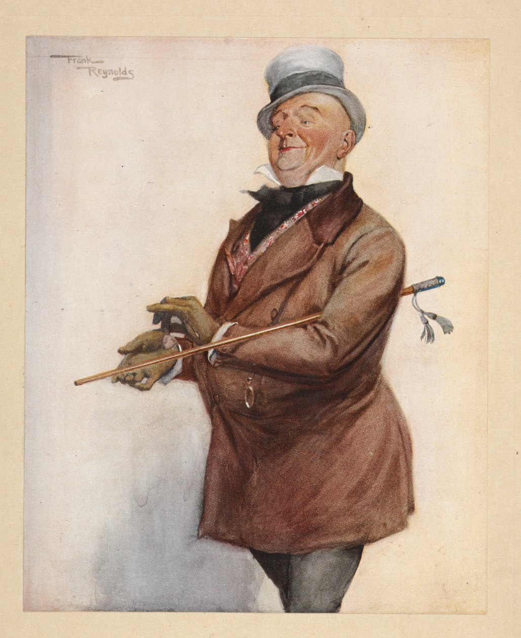 Pan Micawber. autorstwa Frank Reynolds
