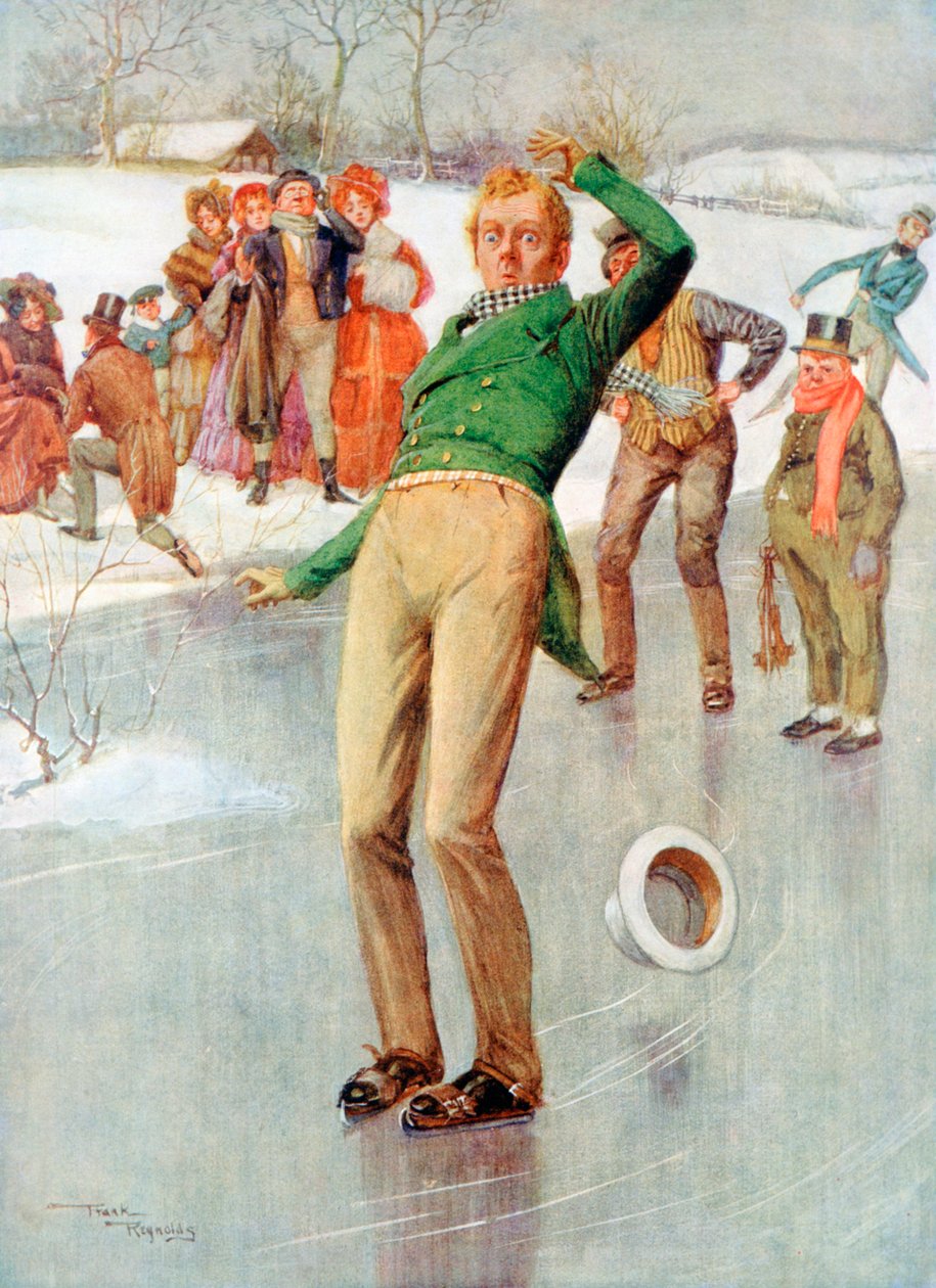 „Pan Winkle na lodzie”, 1915. autorstwa Frank Reynolds