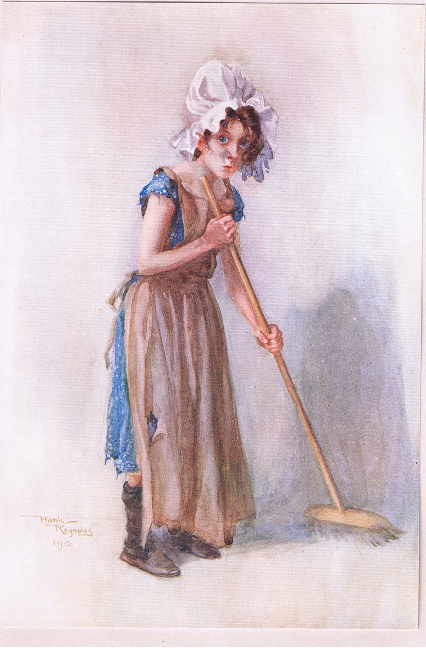 The Marchioness, ok. 1920 r. (kolorowa litografia) autorstwa Frank Reynolds