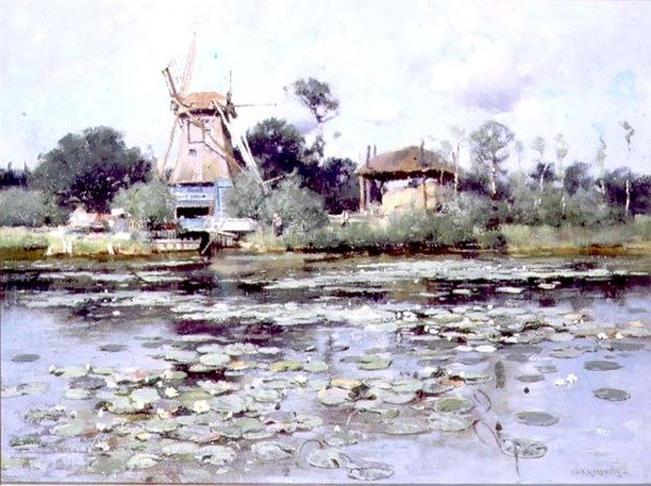 Staw Młyński autorstwa Frank Richards
