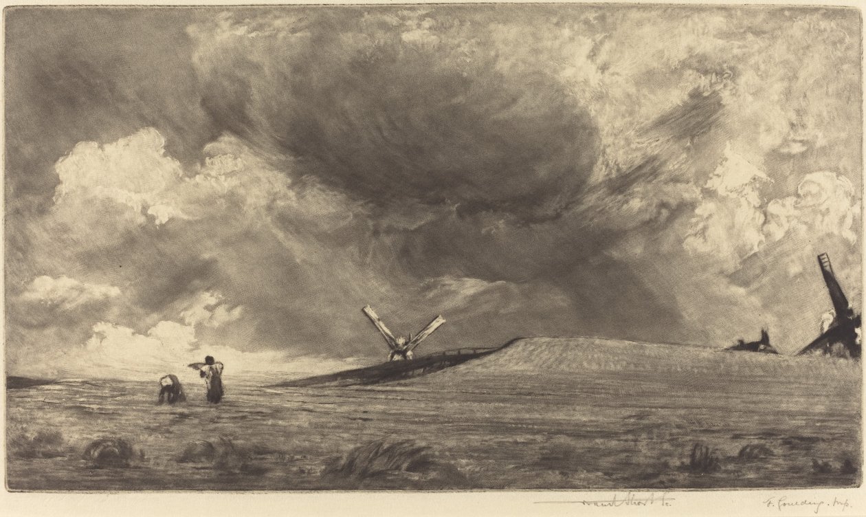 Sussex Down, 1898. autorstwa Frank Short