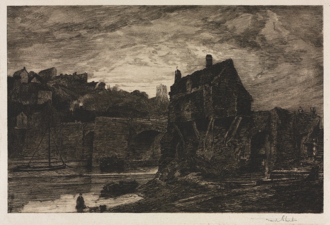 Bridgenorth, 1885. autorstwa Frank Short