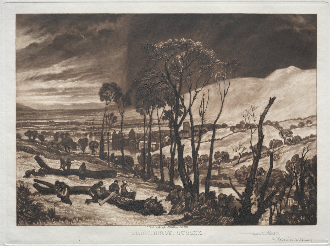 Crowhurst, Sussex autorstwa Frank Short