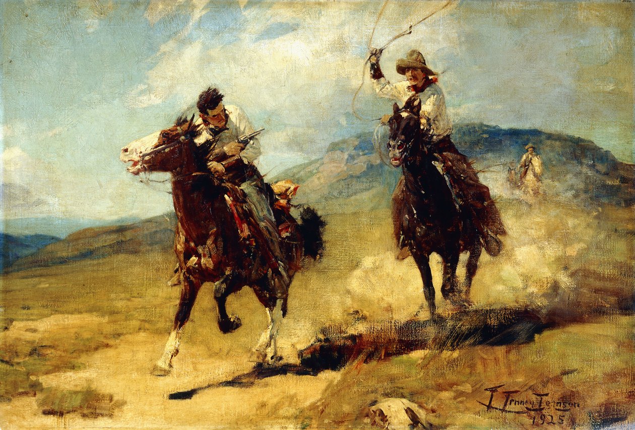 Złodziej koni autorstwa Frank Tenney Johnson