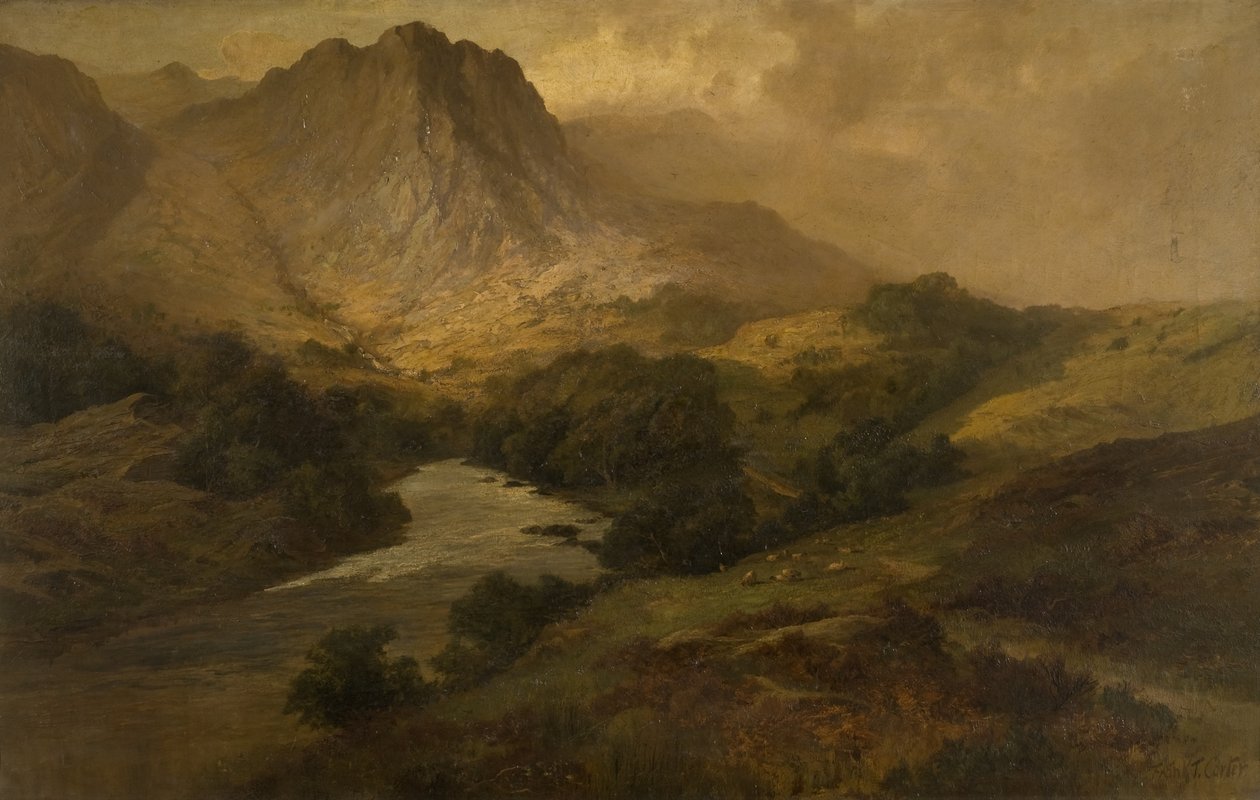 Grań Węgorza, Borrowdale autorstwa Frank Thomas Carter