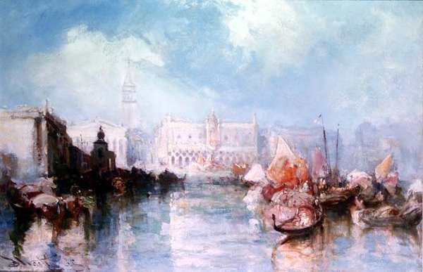 Wenecja (jeden z pary) autorstwa Frank Wasley