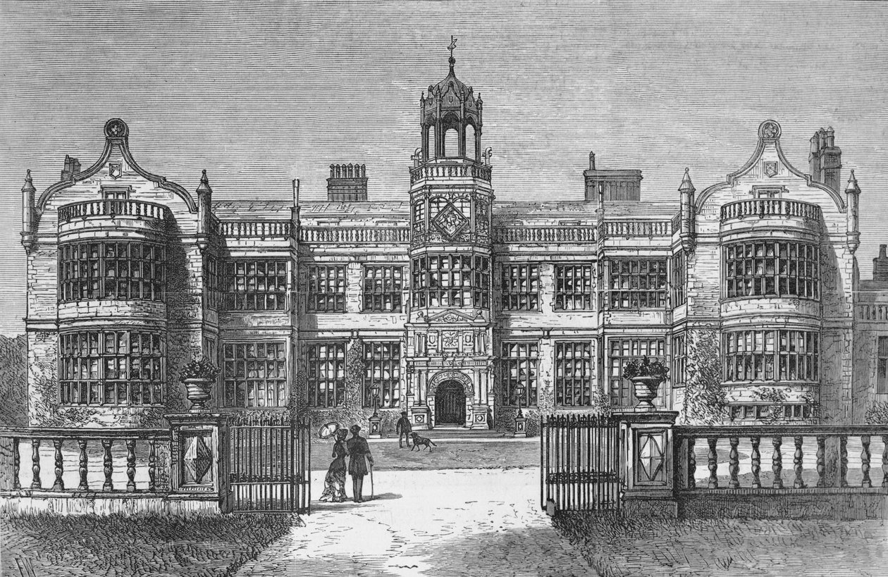 Ingestre Hall, Staffordshire, 1882 autorstwa Frank Watkins