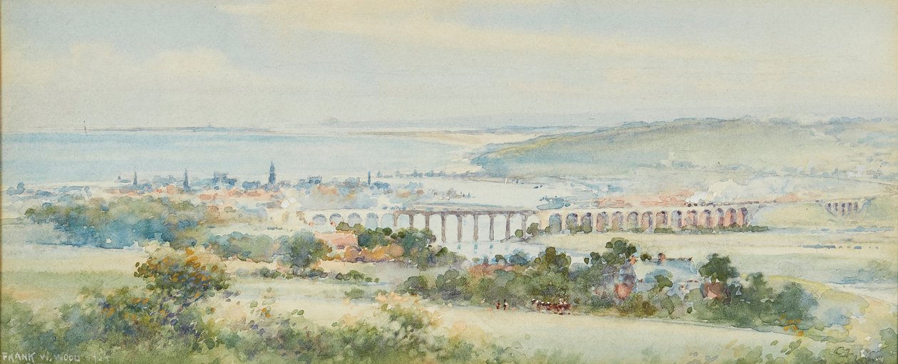Berwick (akwarela) autorstwa Frank Watson Wood