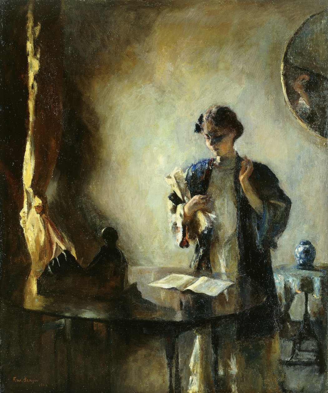 Wnętrze autorstwa Frank Weston Benson