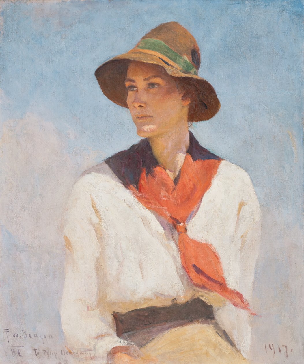 Natalie autorstwa Frank Weston Benson