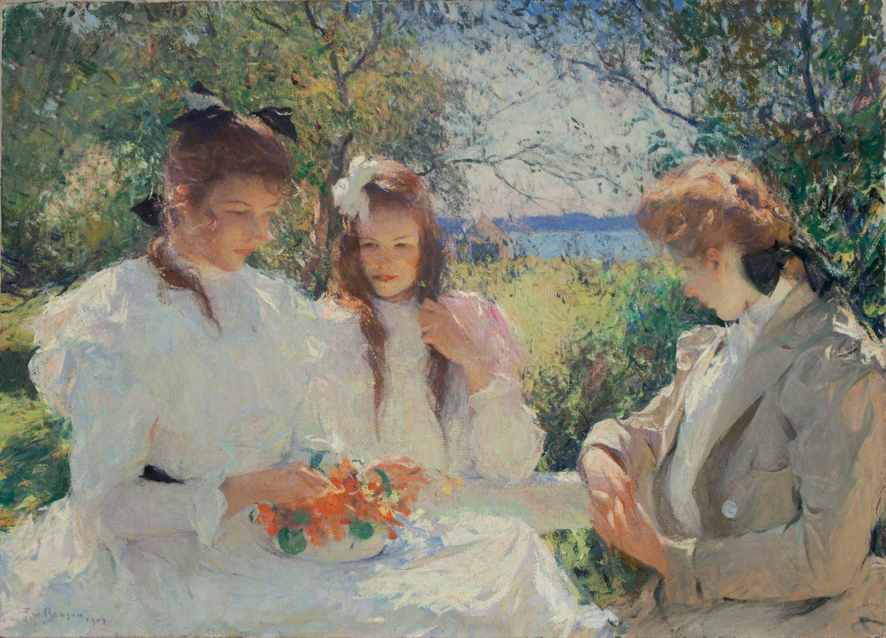 Portret moich córek autorstwa Frank Weston Benson