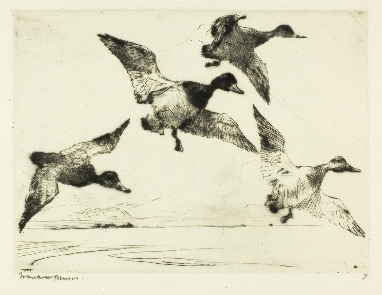 rude autorstwa Frank Weston Benson