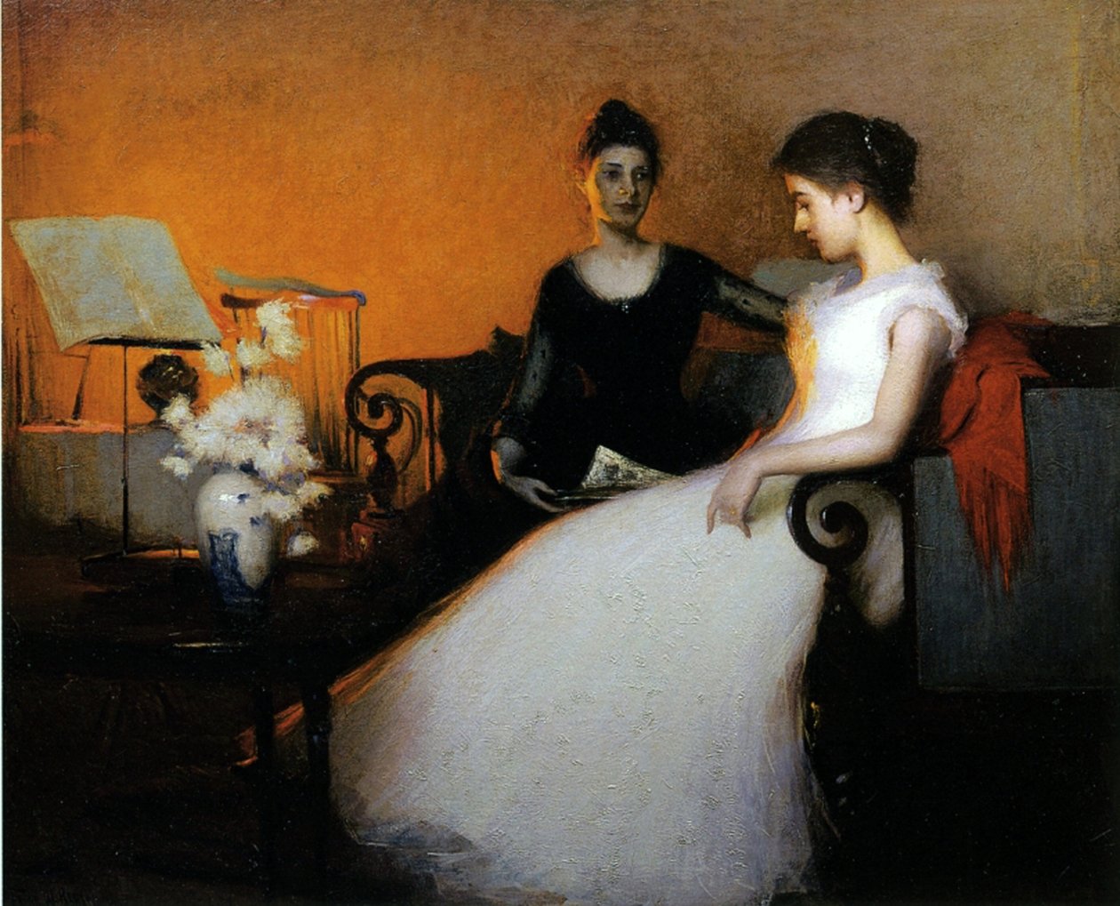 Pewność autorstwa Frank Weston Benson