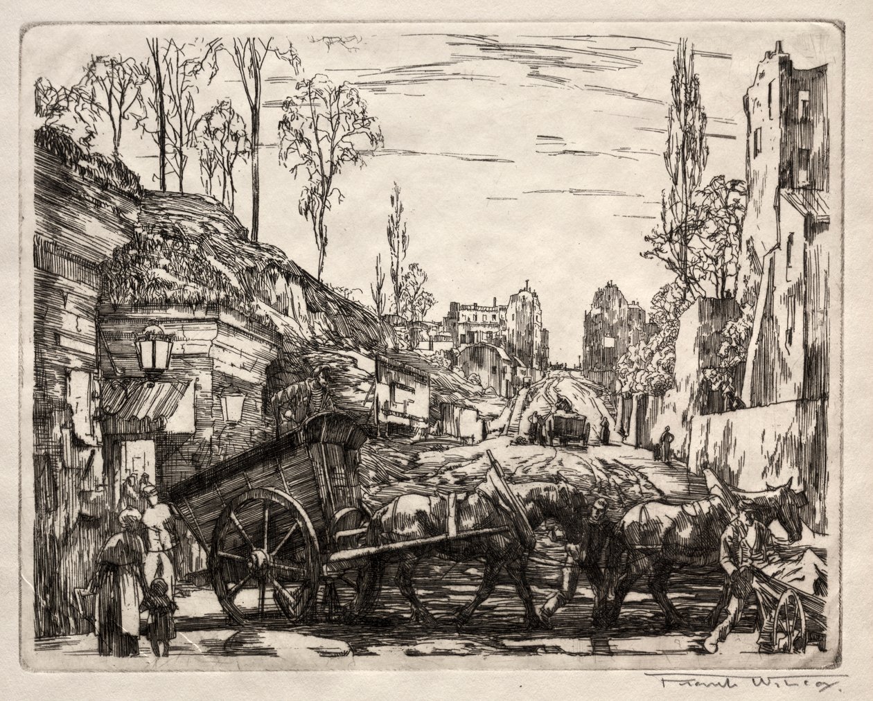 Brama Paryska autorstwa Frank Wilcox