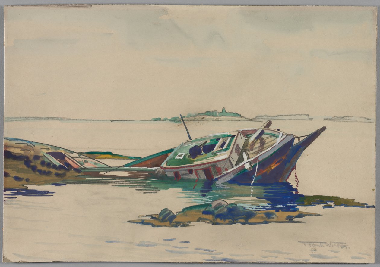 Wrak autorstwa Frank Wilcox