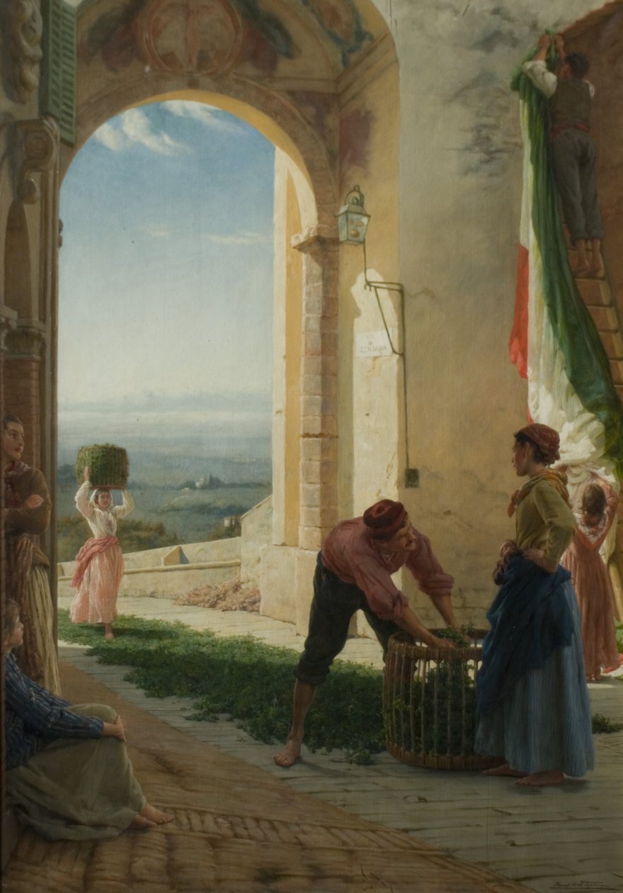Na nadchodzące wydarzenie, 1897 autorstwa Frank William Warwick Topham