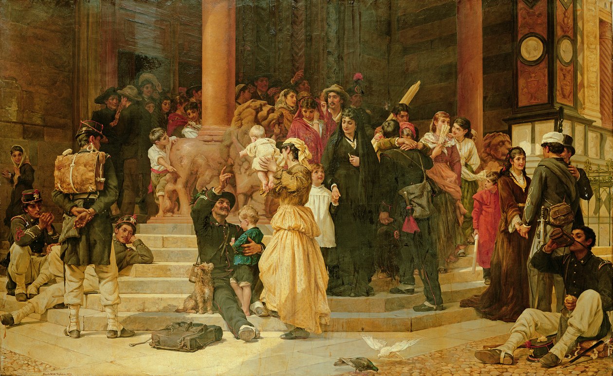 Nieznany obraz autorstwa Frank William Warwick Topham