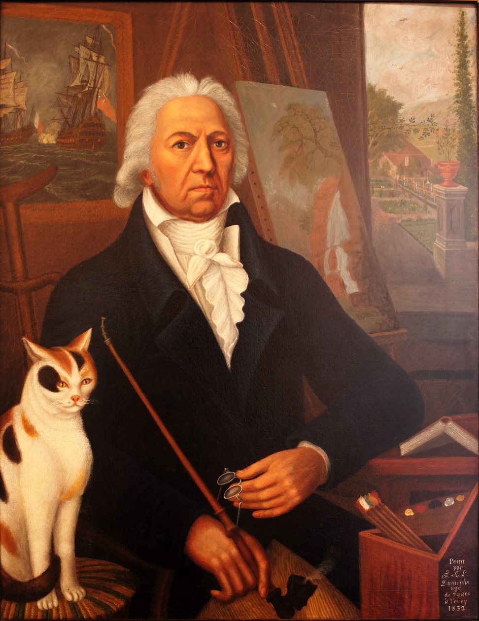 Autoportret autorstwa François Aimé Louis Dumoulin