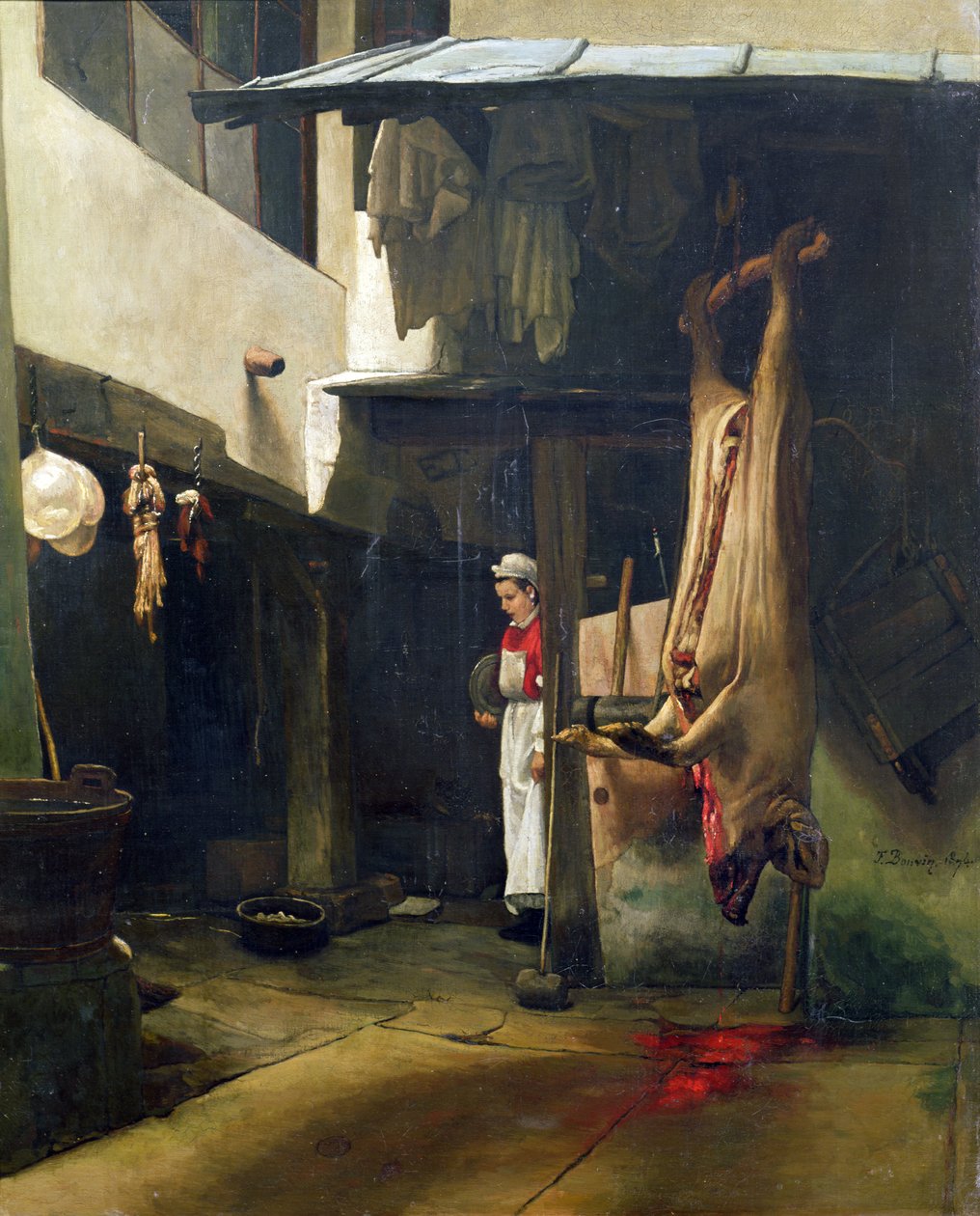 Rzeźnik autorstwa François Bonvin