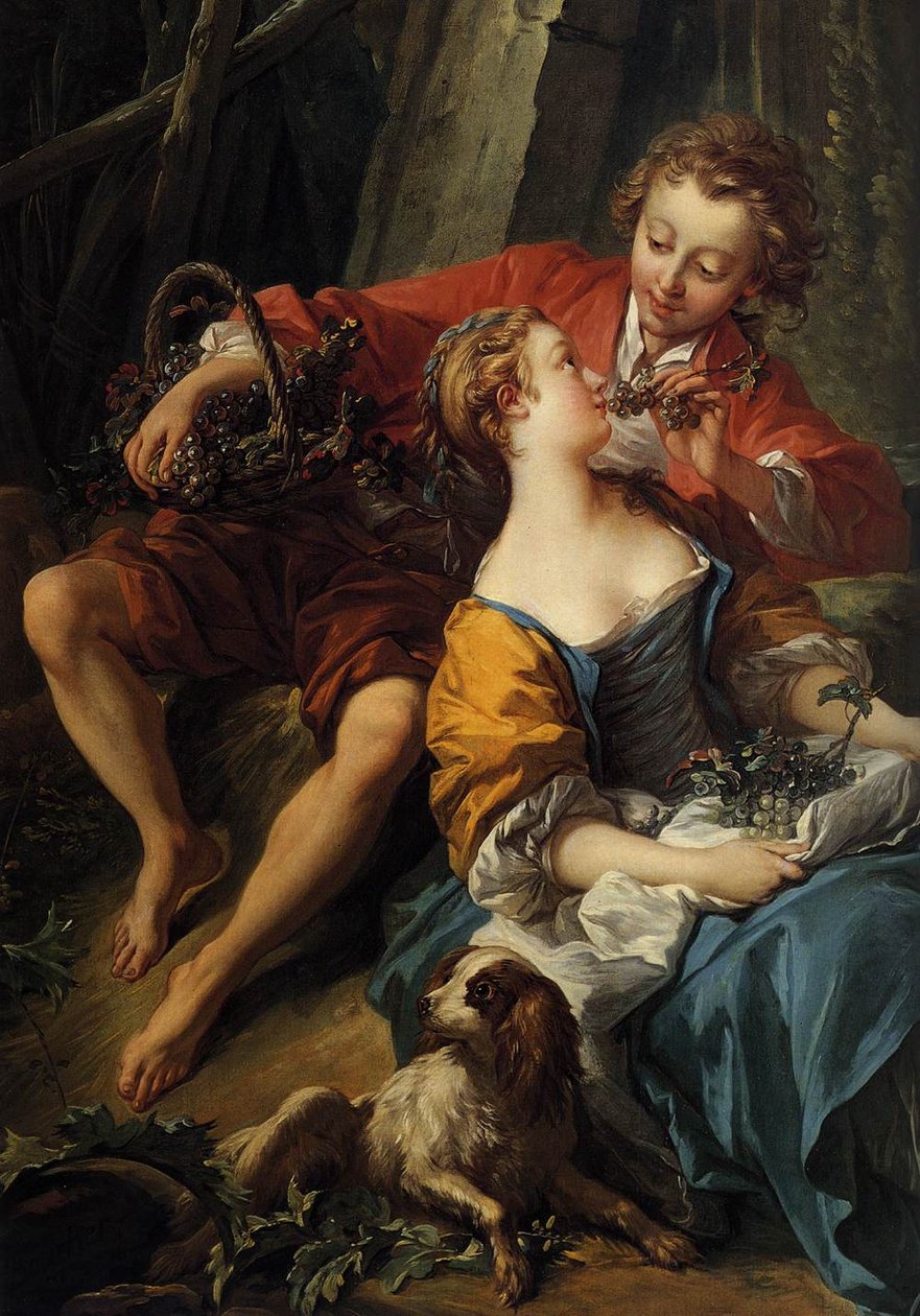 Jesienny pastorał autorstwa François Boucher