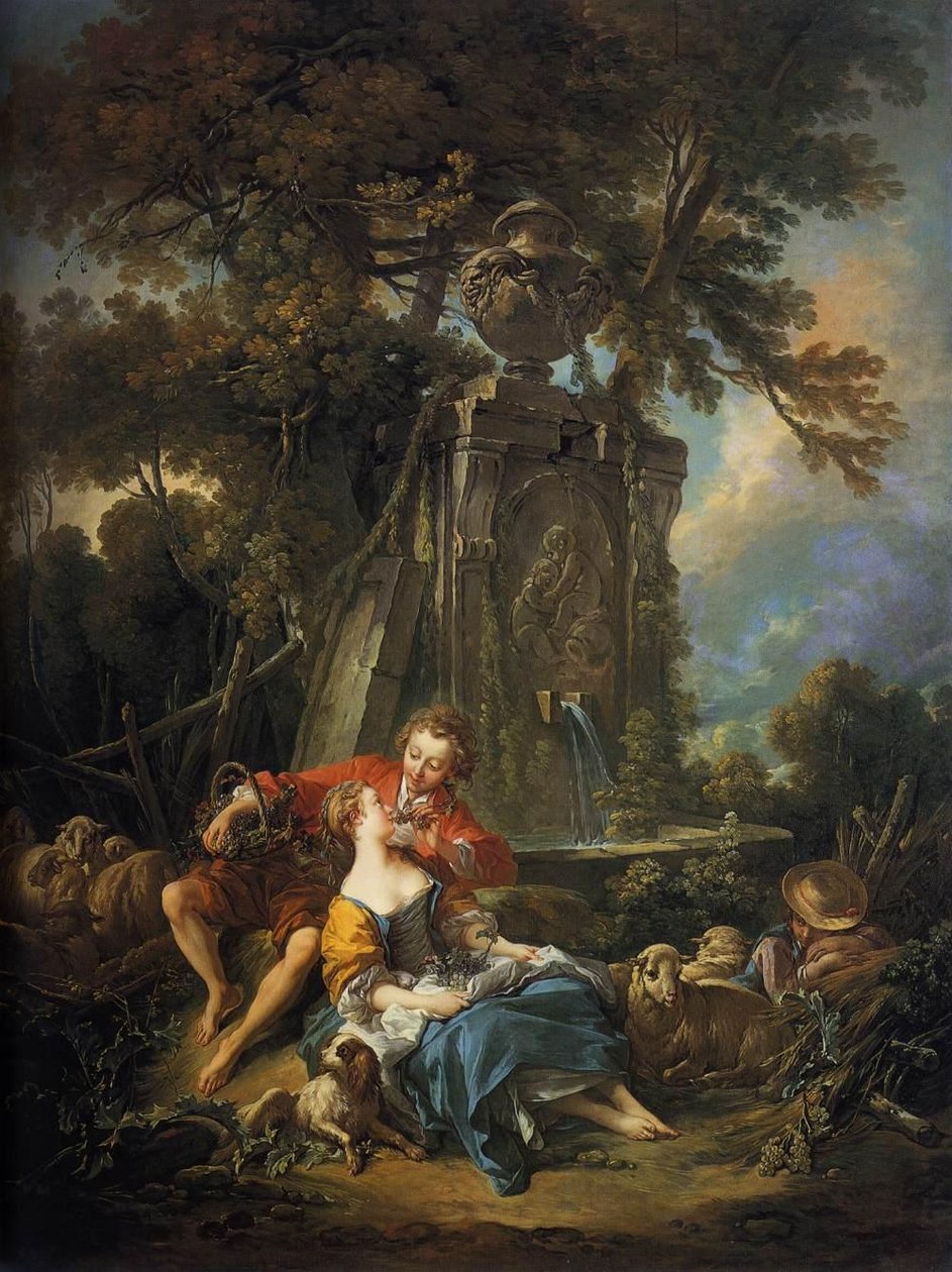 Jesienny pastorał autorstwa François Boucher