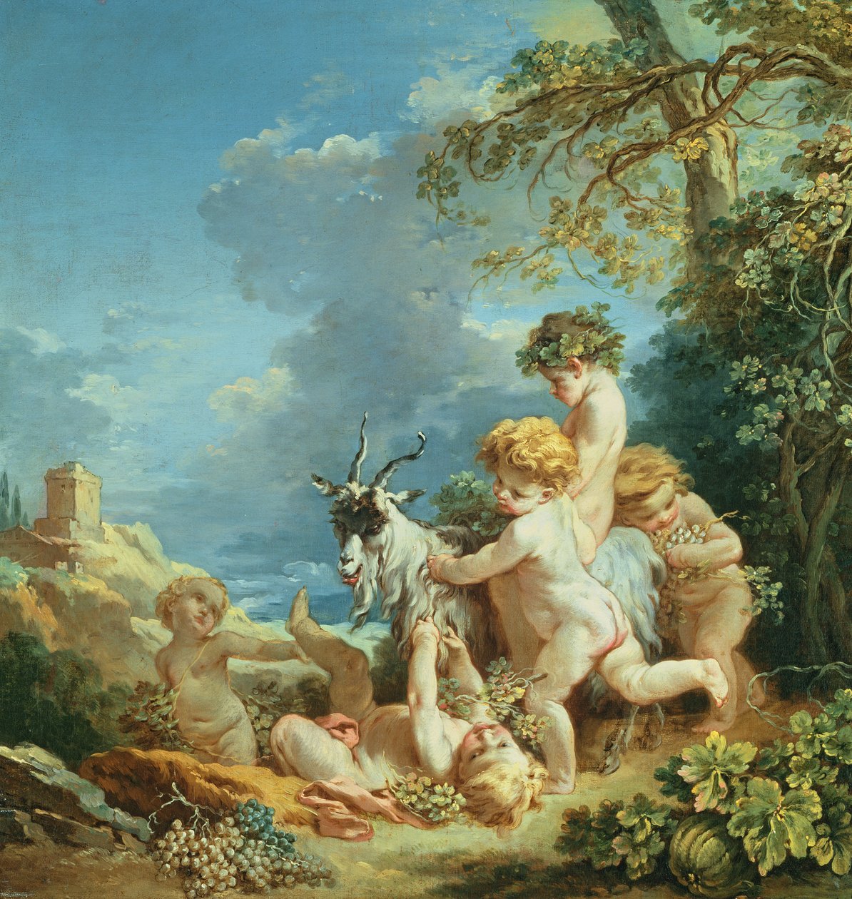 Jesień 1731 autorstwa François Boucher
