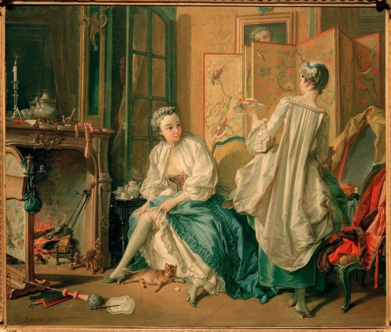 Toaleta autorstwa François Boucher