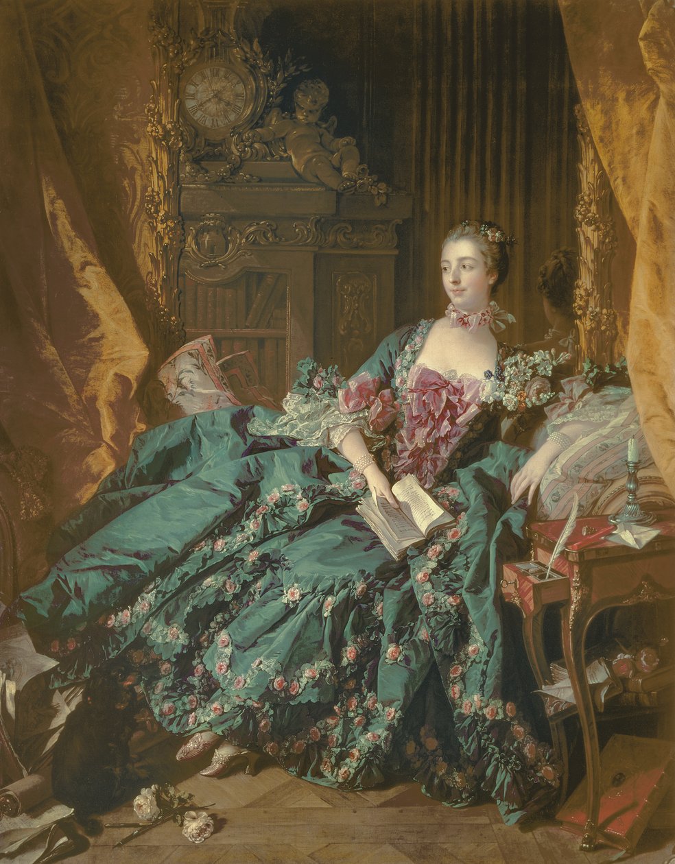 Pani de Pompadour, 1756 autorstwa François Boucher