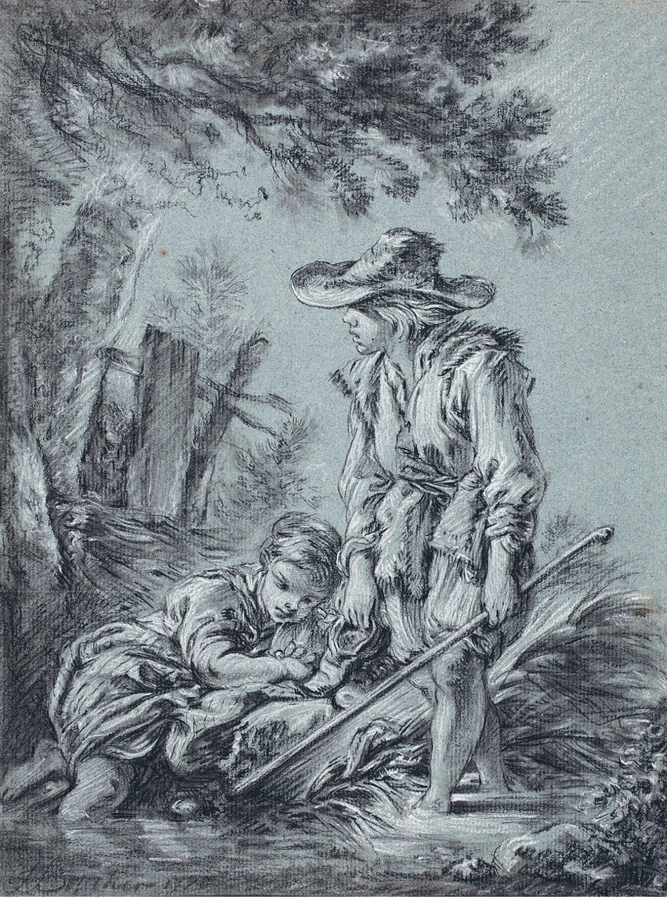 Pasterski autorstwa François Boucher