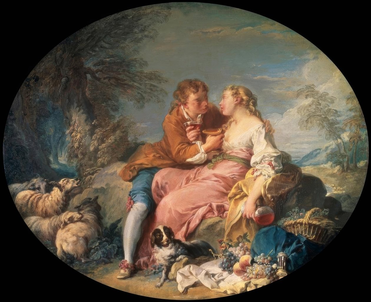 Pasterski autorstwa François Boucher