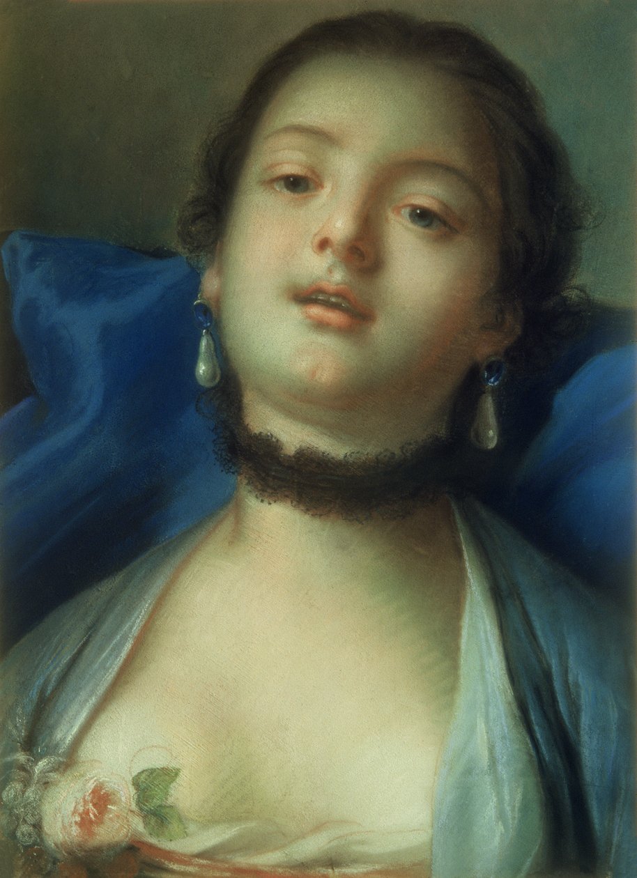 Portret kobiety autorstwa François Boucher