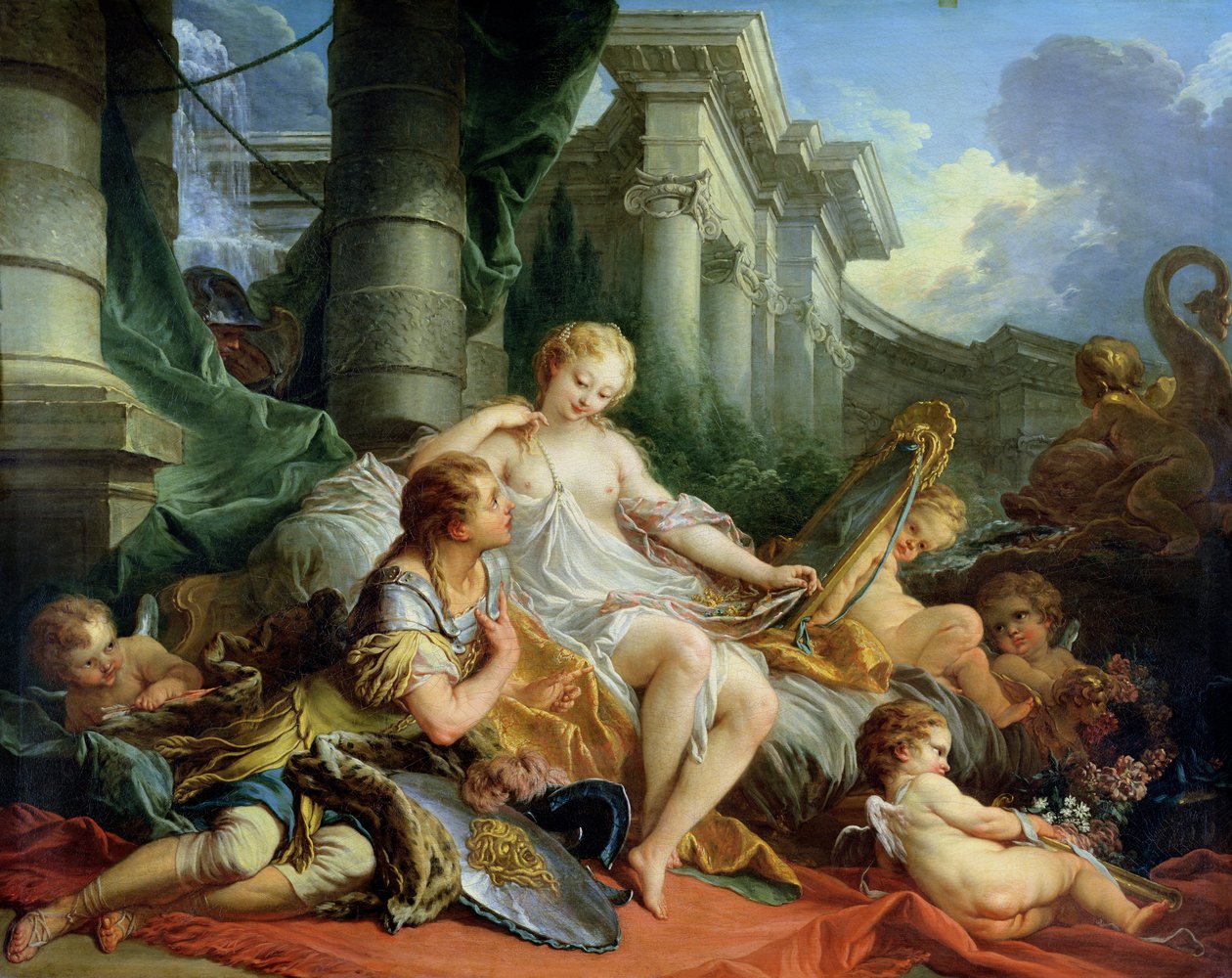 Rinaldo i Armida, 1733 autorstwa François Boucher