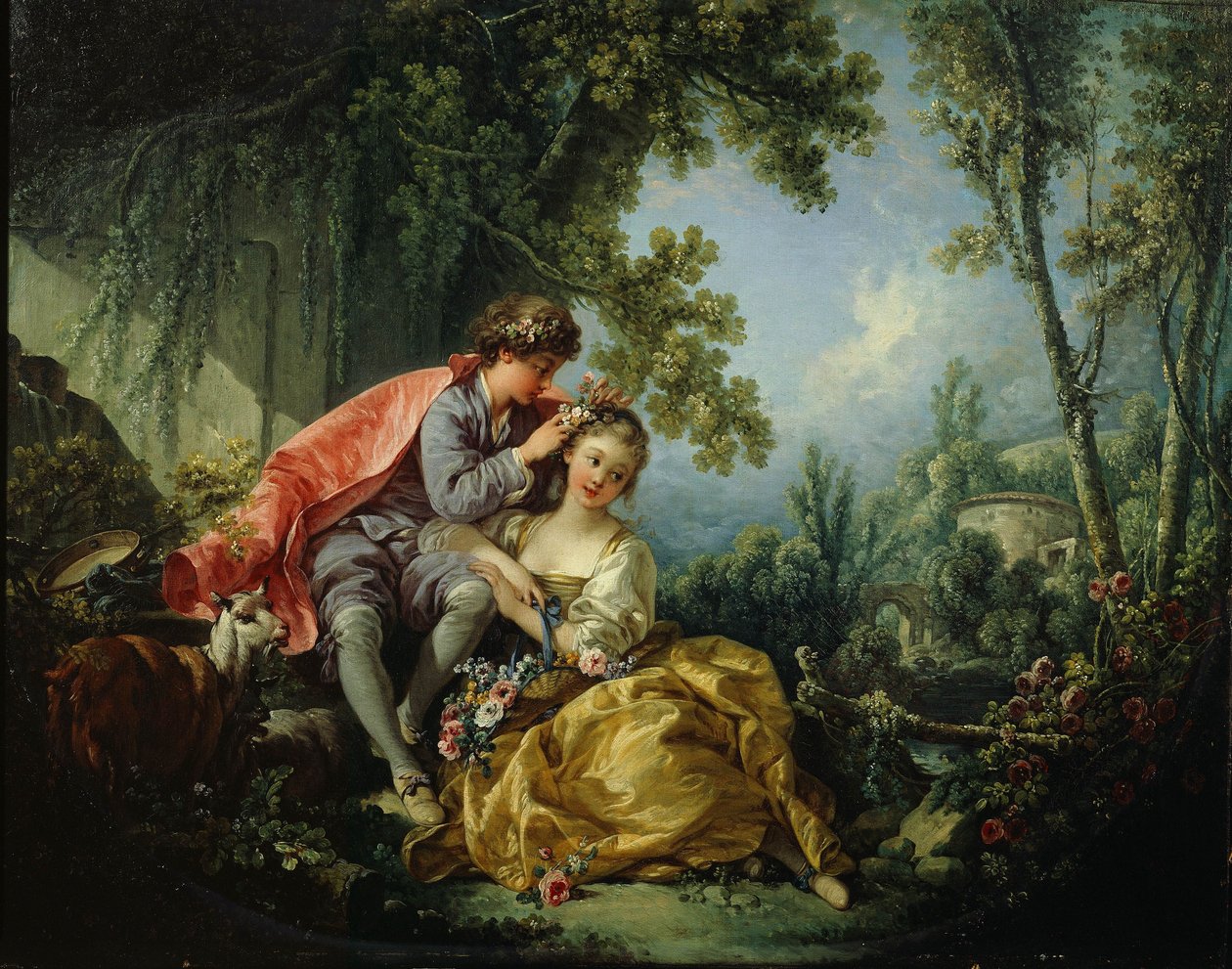 Wiosna autorstwa François Boucher