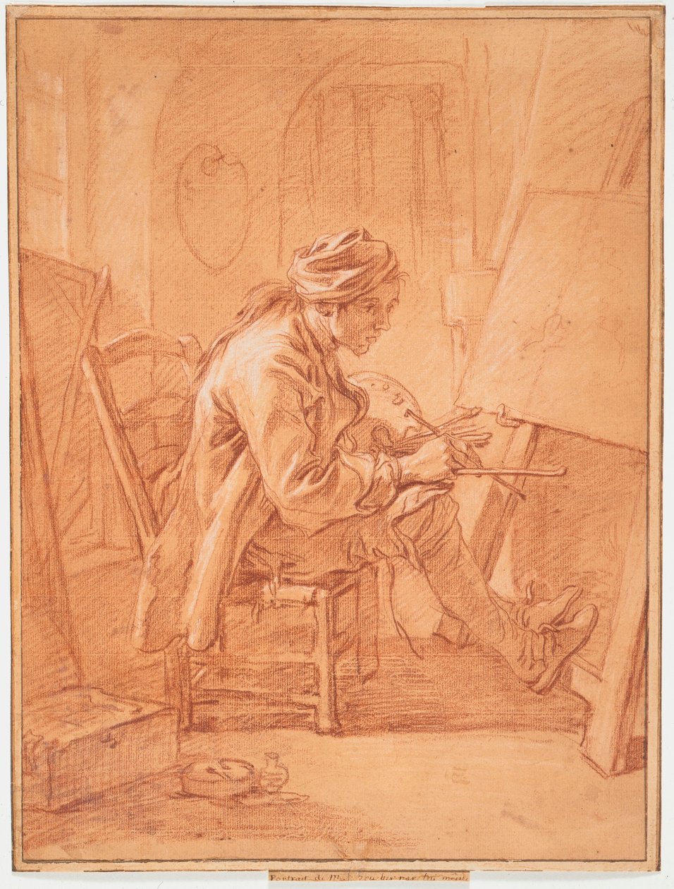 Artysta w swojej pracowni autorstwa François Boucher