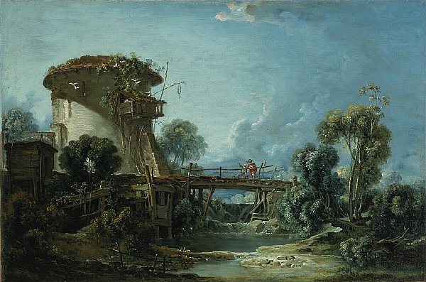 Gołębnik autorstwa François Boucher