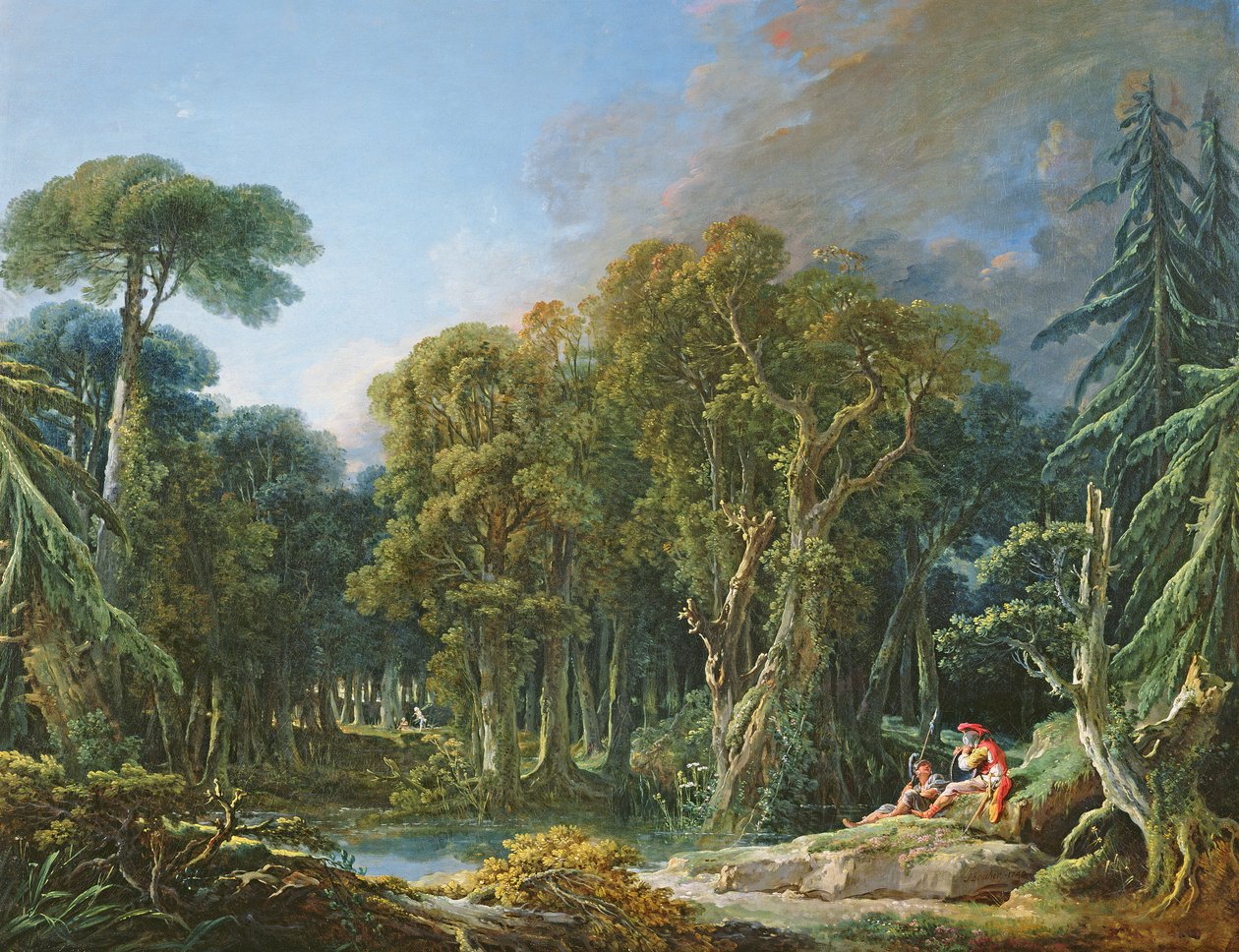 Las, 1740 autorstwa François Boucher