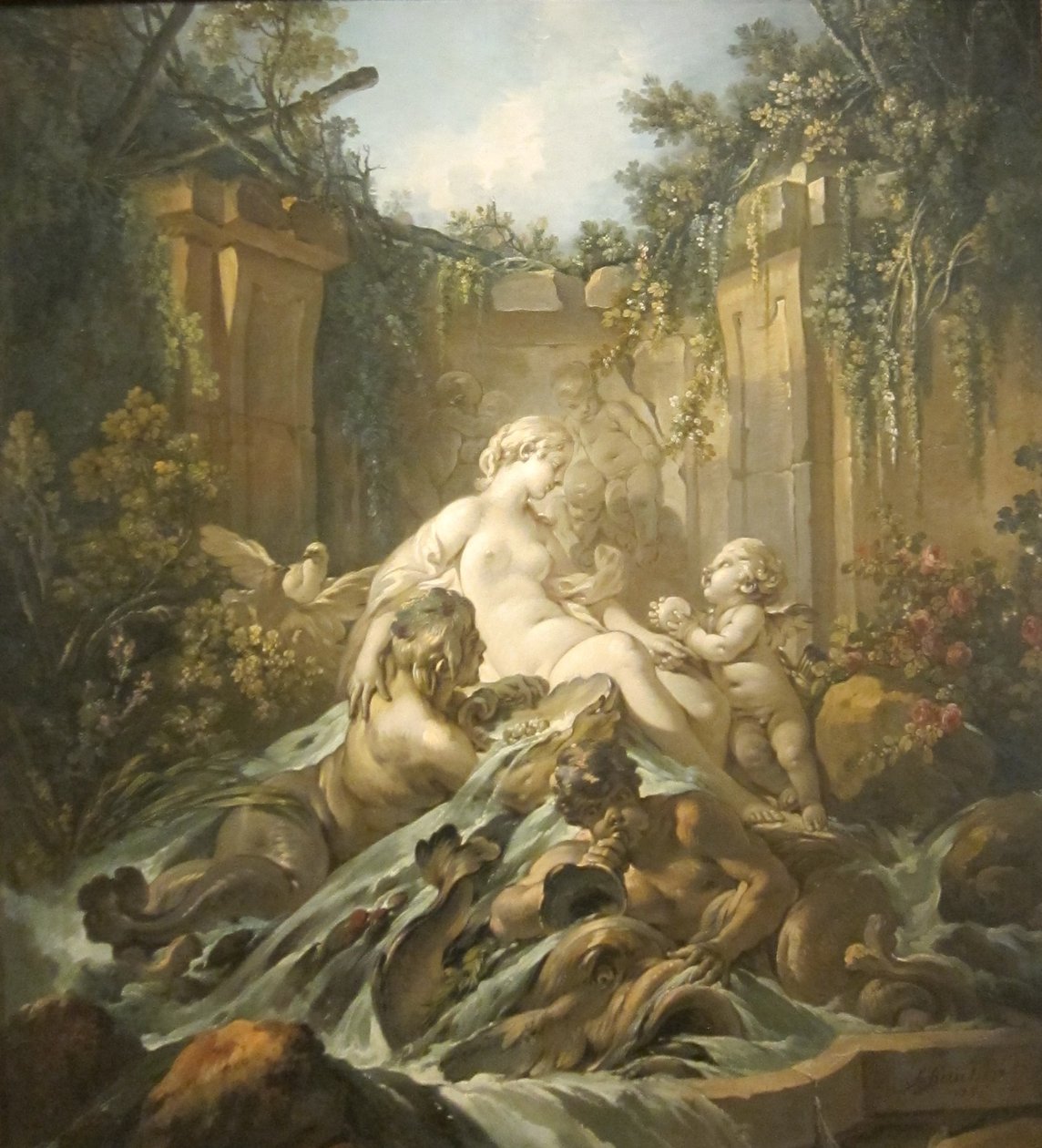 Fontanna Wenus autorstwa François Boucher