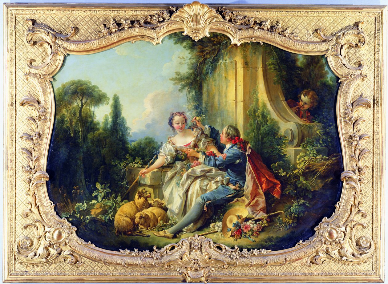 dzielny pasterz autorstwa François Boucher