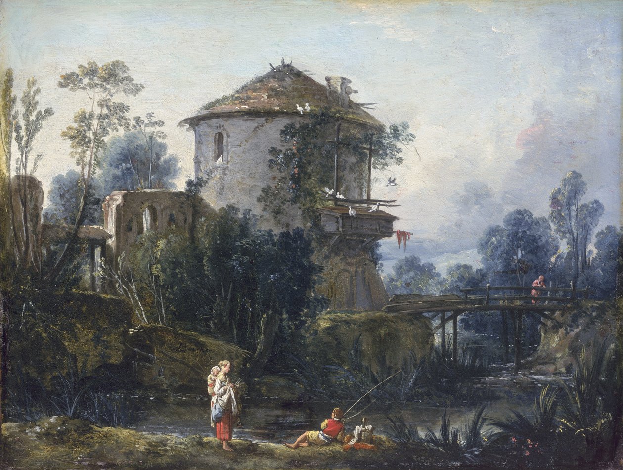Stary Gołębnik autorstwa François Boucher