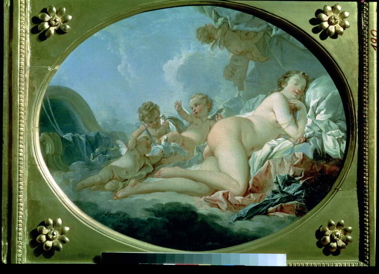 Śpiąca Wenus autorstwa François Boucher