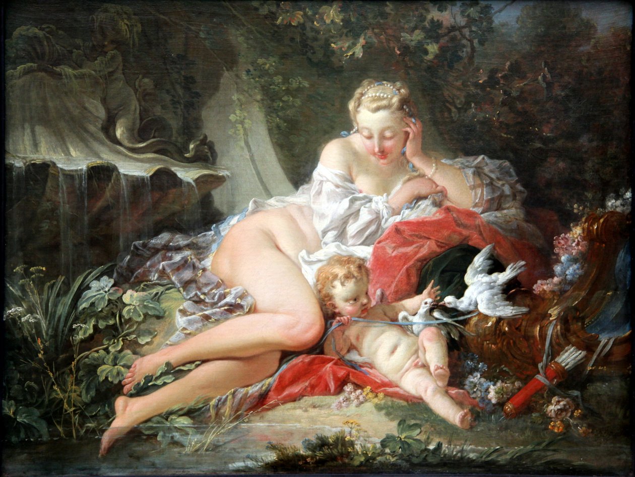 Wenus i Amor autorstwa François Boucher