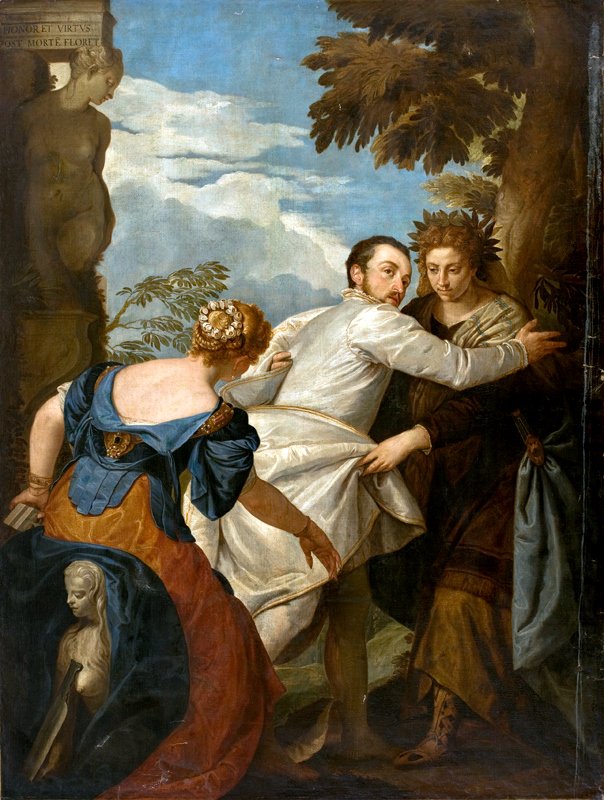 herkules na rozdrożu autorstwa François Boucher