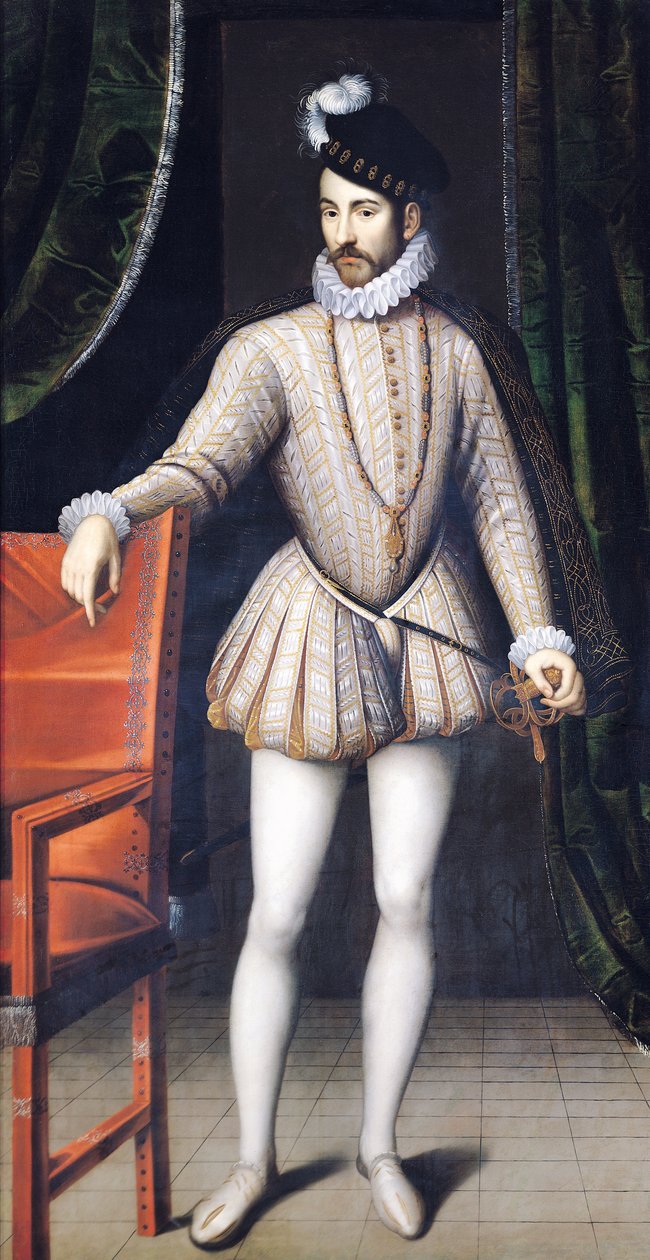Karol IX (1550-74) król Francji autorstwa François Clouet