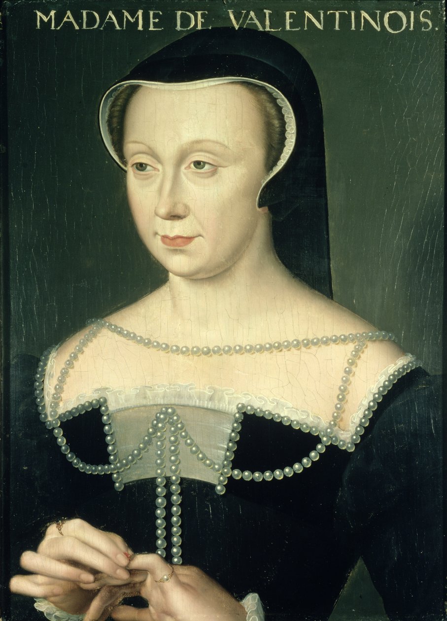 Madame de Valentinois autorstwa François Clouet