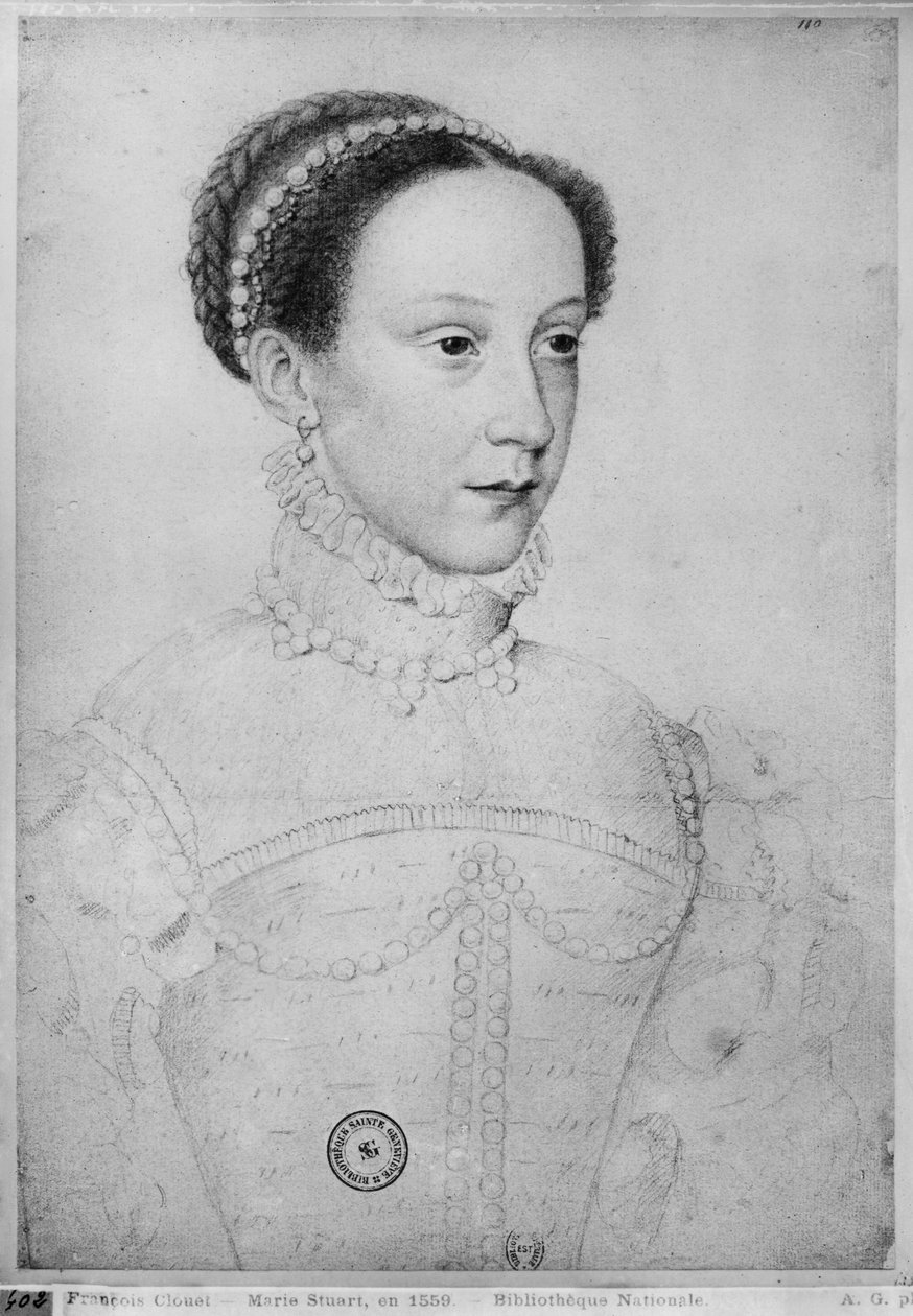 Maria Królowa Szkotów, 1559 autorstwa François Clouet