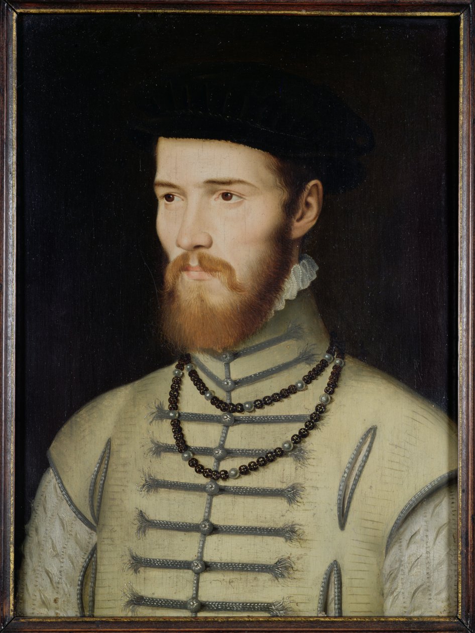 Portret mężczyzny, prawdopodobnie Don John of Austria (1547-78), ok. 1570 autorstwa François Clouet