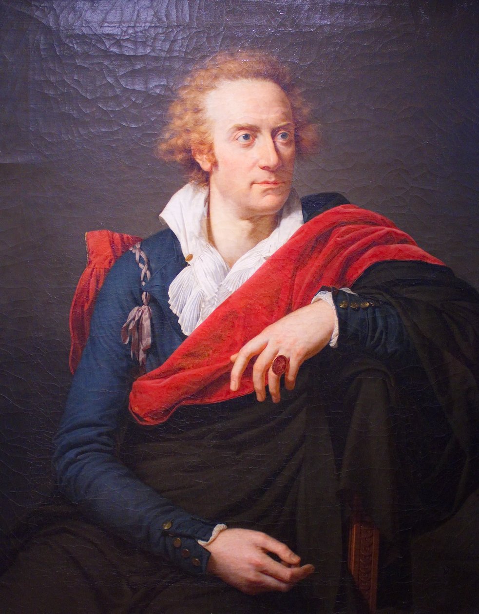 Portret Vittorio Alfieri autorstwa Francois Xavier Fabre